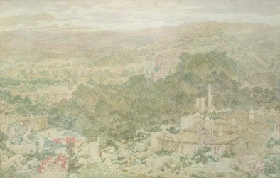 Vista de la antigua ciudad de Tlos en Licia, 1883