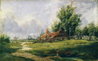 Paisaje, c.1837 (óleo sobre madera)