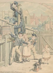 Boceto para ilustrar las pasiones: Suspense o expectación