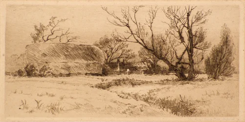 Old Farm Court Road, Dulwich (grabado)