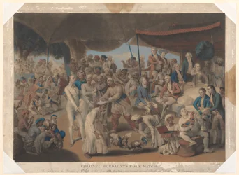 La pelea de gallos del coronel Mordaunt en Lucknow