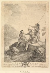 Tres soldados, 1766-67