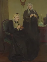 Las solteronas ancianas, 1904