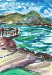 Roca del Elefante, Tiburon