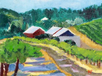 Viñedo y Camino
