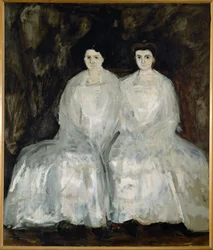 Die Schwestern (óleo sobre lienzo)