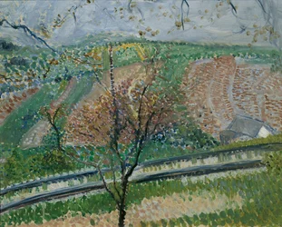 Ferrocarril de cremallera en el Kahlenberg, 1907