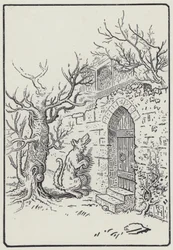 La Niñera y el Lobo (grabado)