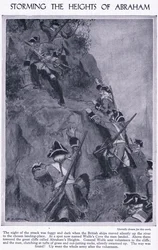 Asalto a las alturas de Abraham, c.1950