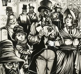 Los niños como Oliver Twist de Dickens aprendieron a robar carteras