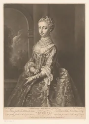 mujer, con, guantes, en, un, ventana, marco Tarde (título en objeto)