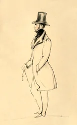 Un hombre de Pembrokeshire - El Conde de Pembroke, c. 1841