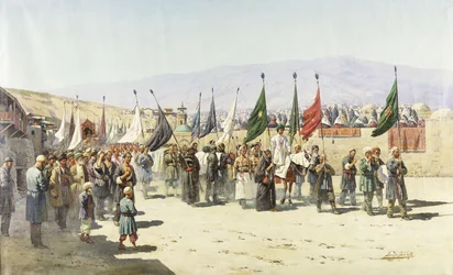 Shakhsei-Vakhsei, Procesión Religiosa de Musulmanes