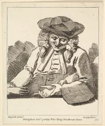 Un párroco uniendo las manos de dos personas, octubre 1788