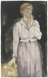 Mujer de pie