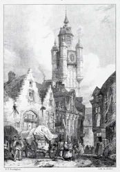 Bergues: La torre del mercado