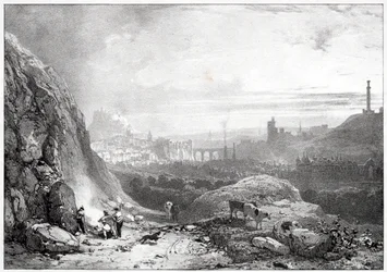 Edimburgo desde la capilla de San Antonio