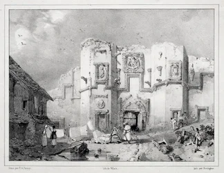 Antigua Puerta en Stirling, 1826