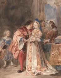 Porcia y Bassanio