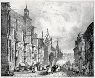 Viajes pintorescos y románticos en la antigua Francia, Normandía..., 1824
