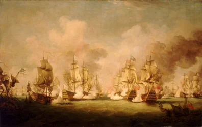 La batalla de Barfleur
