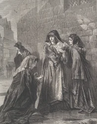Huida de la Reina de Jacobo II, de Illustrated London News, 3 de agosto de 1872