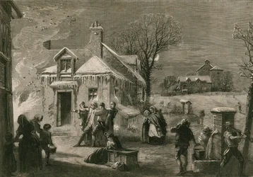 La casa en llamas en Nochebuena