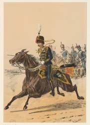 militar británico Nueve representaciones de uniformes militares británicos (título de la serie)