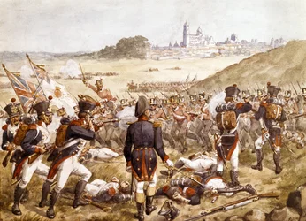 La batalla de Salamanca, 22 de julio de 1812, hacia 1900