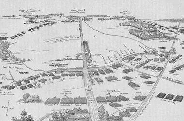El Campo de Waterloo en la Mañana de la Batalla, Domingo, 18 de Junio de 1815, 1902