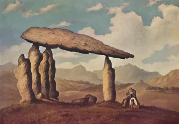 Tumba Megalítica en Pentre Ifan, Pembrokeshire, 1835, 1946