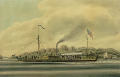 El Barco de Vapor del Río Hudson, 