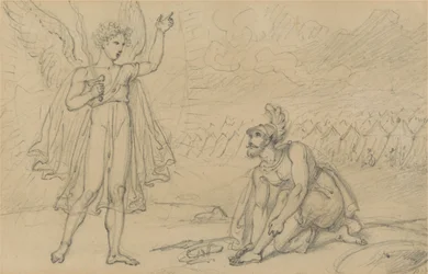 Josué y el ángel (Josué 5:13)