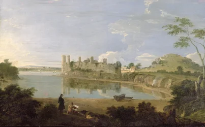 Castillo de Caernarvon, c.1745-50 (óleo sobre lienzo)