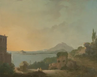 Villa de Cicerón y Golfo de Pozzuoli