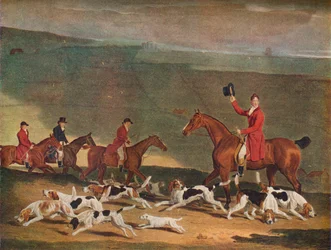 Francis Duckenfield Astley, Esq., y sus sabuesos, siglo XIX