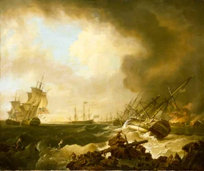 La batalla de la bahía de Quiberon, 21 de noviembre de 1759: el día después