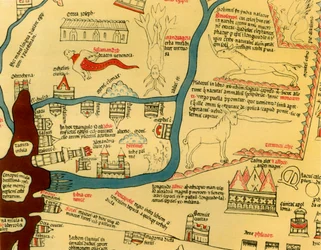 Mapa del Mundo de Hereford, c. 1280, 1944