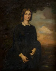 Retrato de Selina Weld Forester, Condesa de Bradford (1819-1894), c.1839-94 (óleo sobre lienzo)