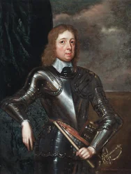 Retrato de Guillermo, II duque de Somerset (óleo sobre papel, colocado sobre lienzo)