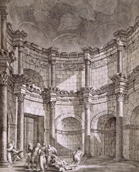 El Templo de Júpiter, pub. 1764