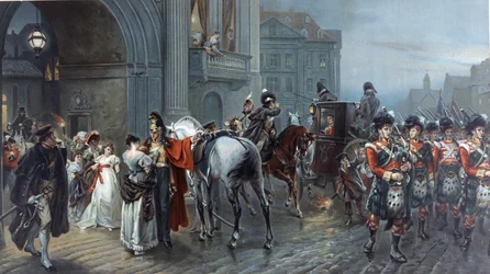 Convocado a Waterloo, Bruselas, 1815, c.1898
