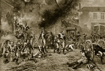 La defensa de Hougoumont, 18 de junio de 1815