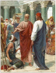 En el nombre de Jesucristo de Nazaret, levántate y camina.