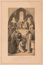 El Bautismo de Ethelbert Rey de Kent, 597 1878