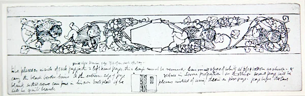Diseño para guardas, c.1895