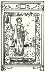 Ilustración para Poemas de John Keats (litografía)