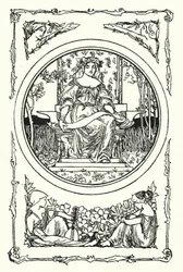 Ilustración para Poems by John Keats