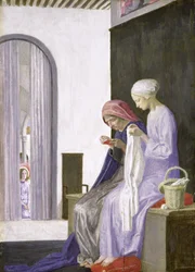 María en la Casa de Isabel, 1917