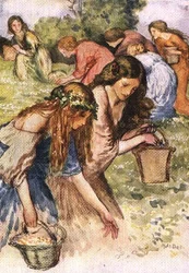 Hay un prado junto al río, un rebaño de ninfas que vi por casualidad, de Palgrave